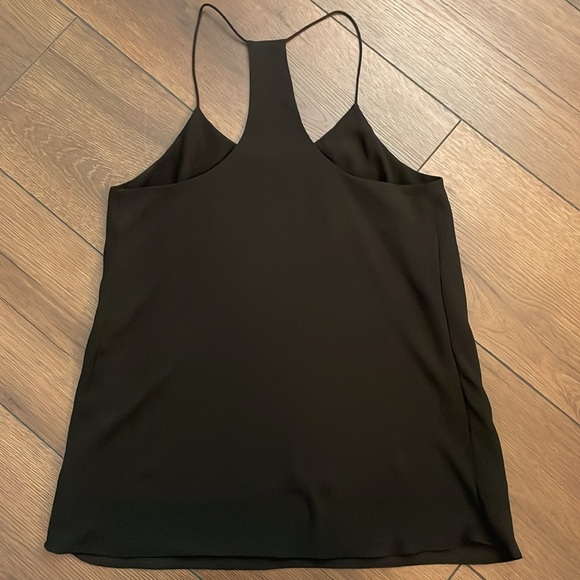 BLACK NAKED ZEBRA SLEEVELESS BLOUSE - Picture 3 of 4